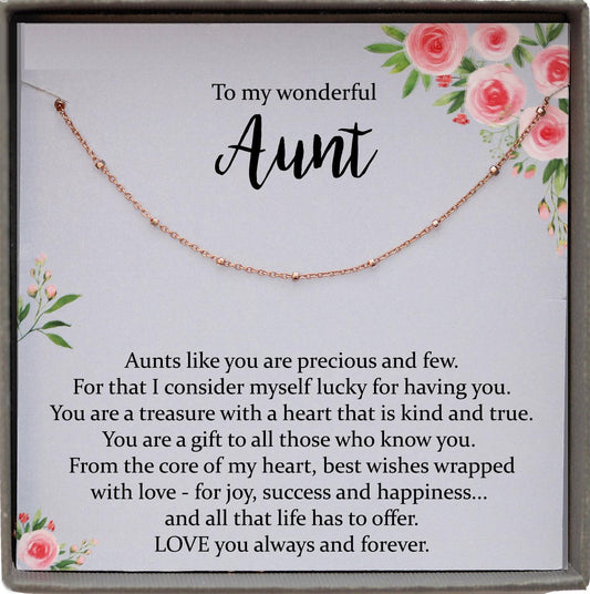 Aunt Necklace, Aunt Gift, Aunt jewelry, gifts for Aunt, Auntie Necklace, New Aunt, auntie gifts, best aunt ever, gifts for aunts
