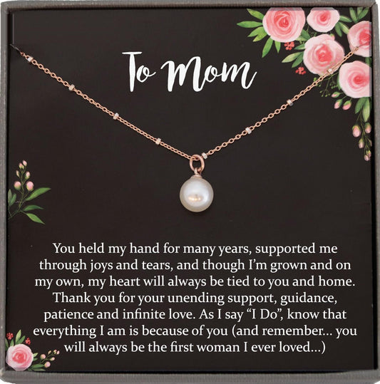Mother of the Groom Gift from Son to Mom Gift Wedding Gift for Mom, Gift from Groom to Mother, Mom Wedding Gift from Groom to mom