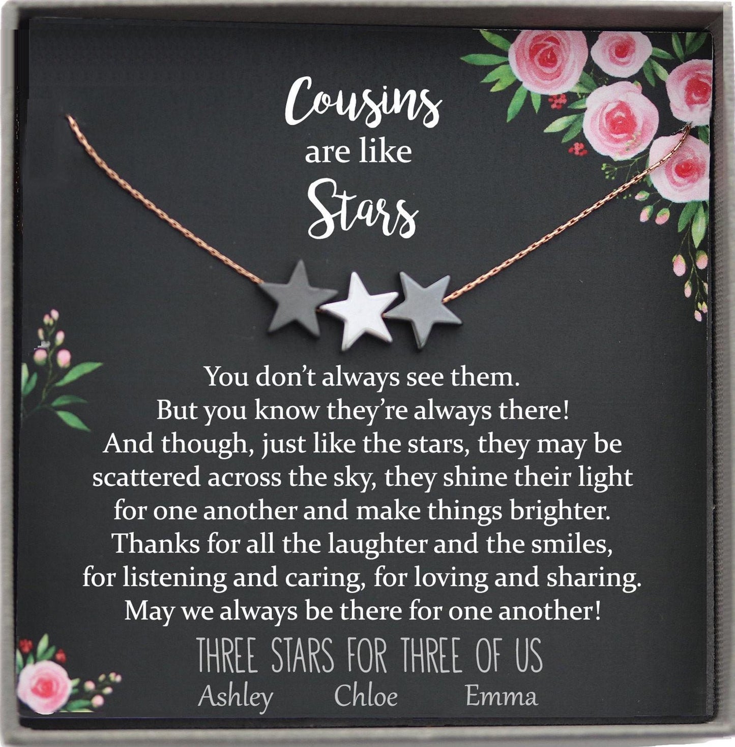 Gift for Cousin Gifts, Cousin Necklace, Cousin Christmas gifts for Cousins gift Idea, Cousin Best Friend Cousin Birthday Gift
