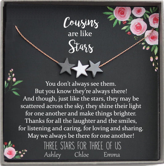 Gift for Cousin Gifts, Cousin Necklace, Cousin Christmas gifts for Cousins gift Idea, Cousin Best Friend Cousin Birthday Gift