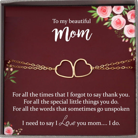Mom Gifts from Daughter Gifts for Mom from Daughter Mother Daughter Bracelet, Mother Gift from Daughter