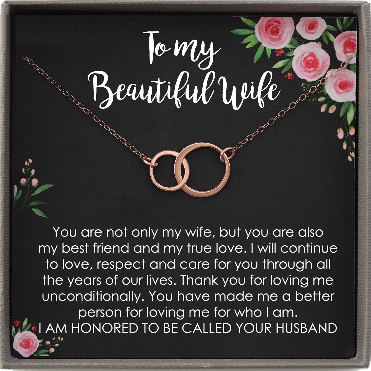 Wife Gift for Wife Birthday Gift for Wife from Husband Sentimental gifts for Her birthday Gifts for Her, 1st anniversary gift for wife