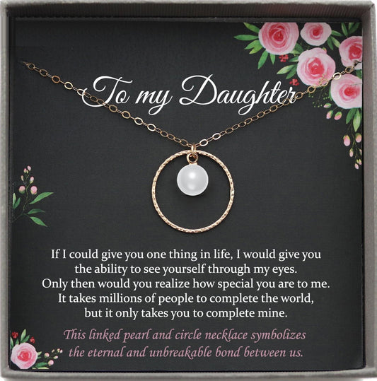 Daughter Gift from Mom to Daughter Necklace for Daughter Gift for Daughter from Mom daughter gift from dad to daughter birthday gift