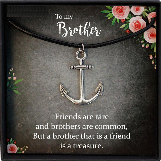 Christmas Gifts for Brother Birthday Gifts for Brother Gift Ideas, Gifts for Brother from Sister, Mens Necklace