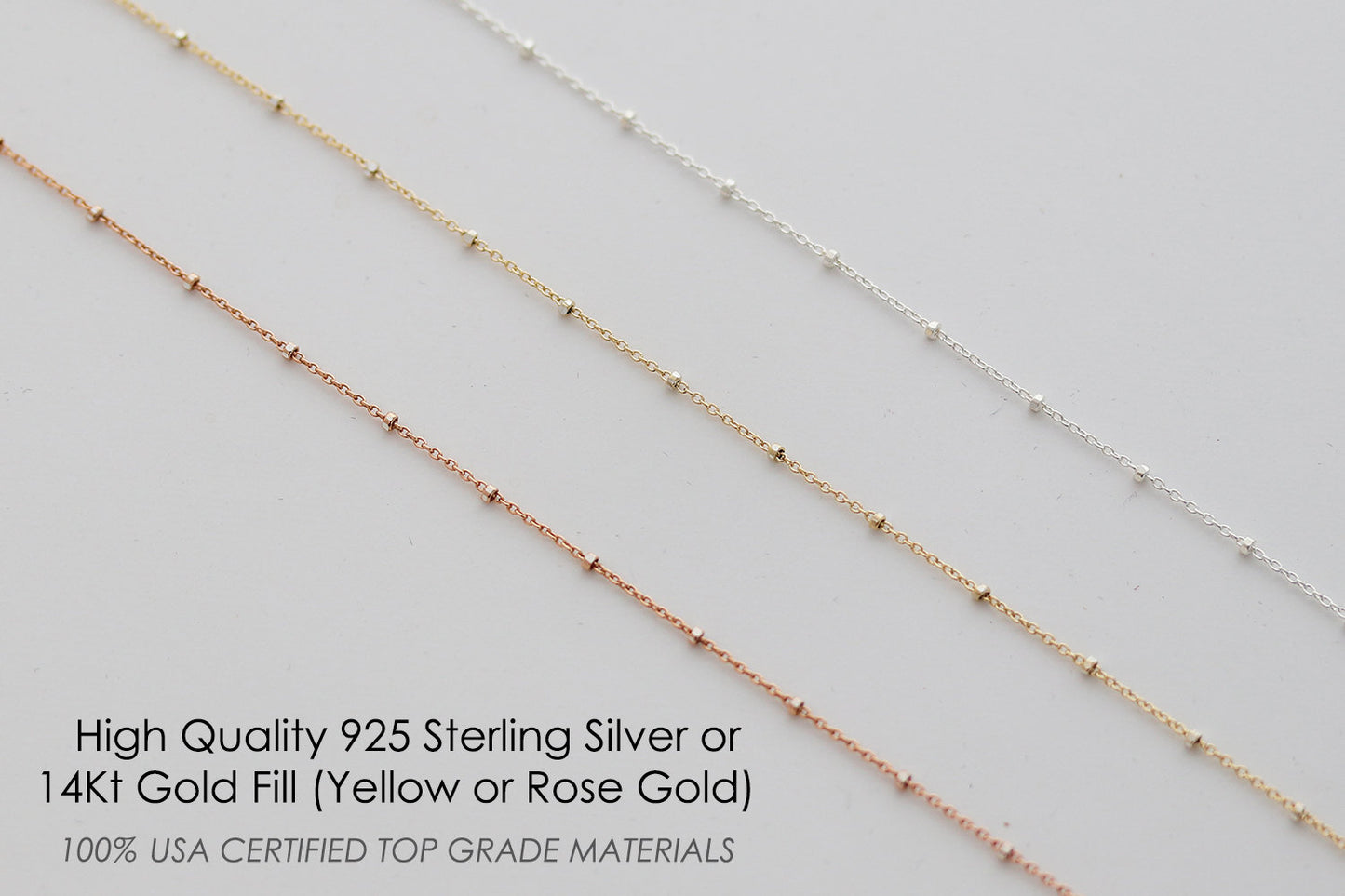 Daughter in Law Gift for Christmas Gift for daughter-in-law From Mother in law Bonus Daughter Gift, Satellite Chain Necklace