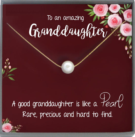 Granddaughter Gift from Grandma, Granddaughter Necklace, Granddaughter Birthday gift, Granddaughter Wedding Gift