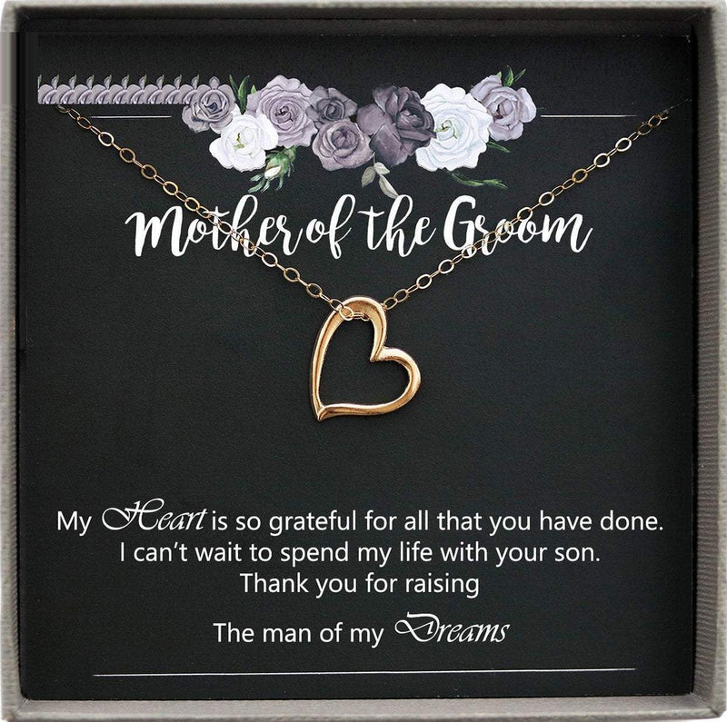 Mother of the Groom Gift from Bride, Mother in law Gift, Mother in law Necklace, 925 Sterling silver