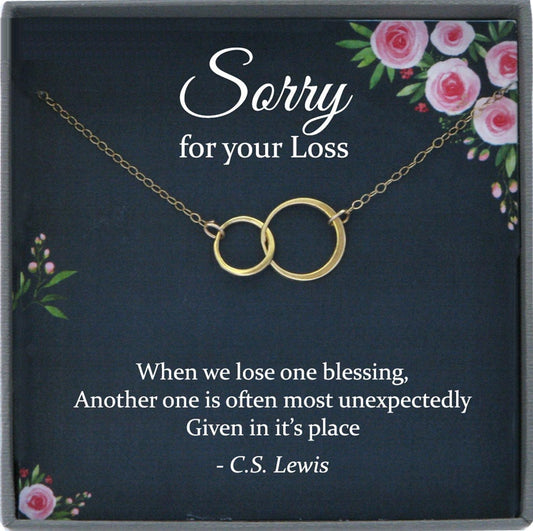 Miscarriage Gift Necklace: Loss of Baby, Sympathy Gift, Infant Loss Gift, Loss of Child Gift