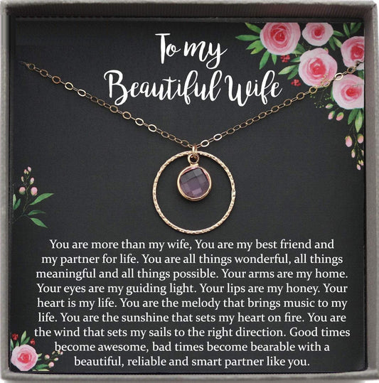 Wife Gift for Wife Birthday Gift for Wife from Husband Sentimental gifts for Her birthday Gifts for Her, 1st anniversary gift for wife
