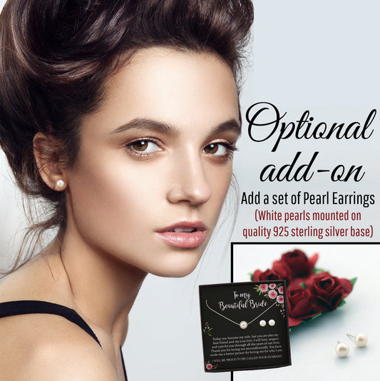 ADD ON - Add a Pair of Dainty Earrings Studs to any jewelry and make it into a set
