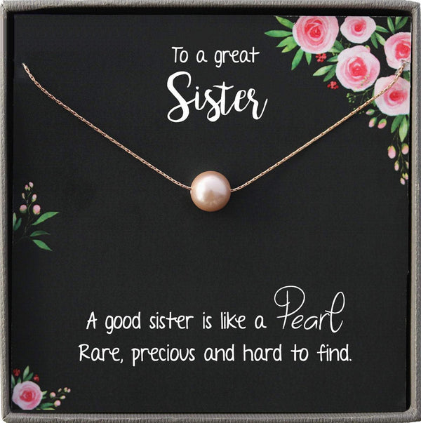 Sister Necklace for Sister Gift Ideas, Sister Birthday Gift, Sisterhood Gift, Big Sister Gift