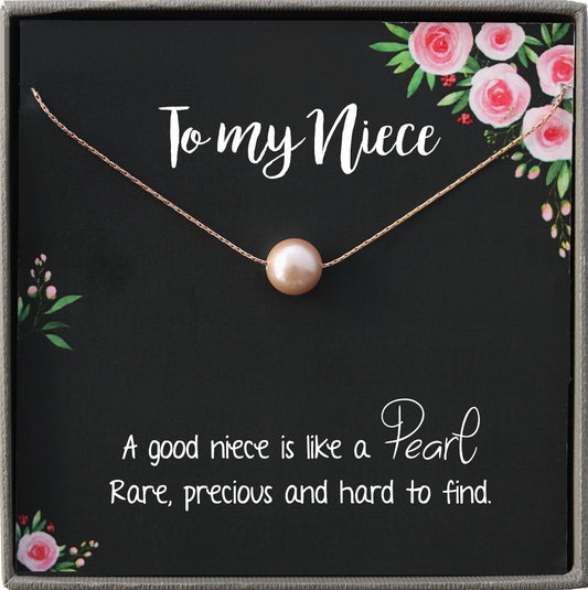 Niece Gift from Aunt, Gift for Niece Necklace, Niece Jewelry, Niece Wedding Gift, Niece Confirmation, Niece Birthday Gift ideas