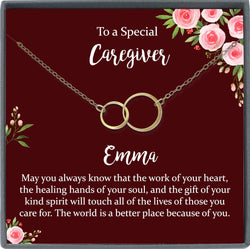 Caregiver Gifts, Daycare Gift, Caregiver Thank You, Necklace for Caregiver