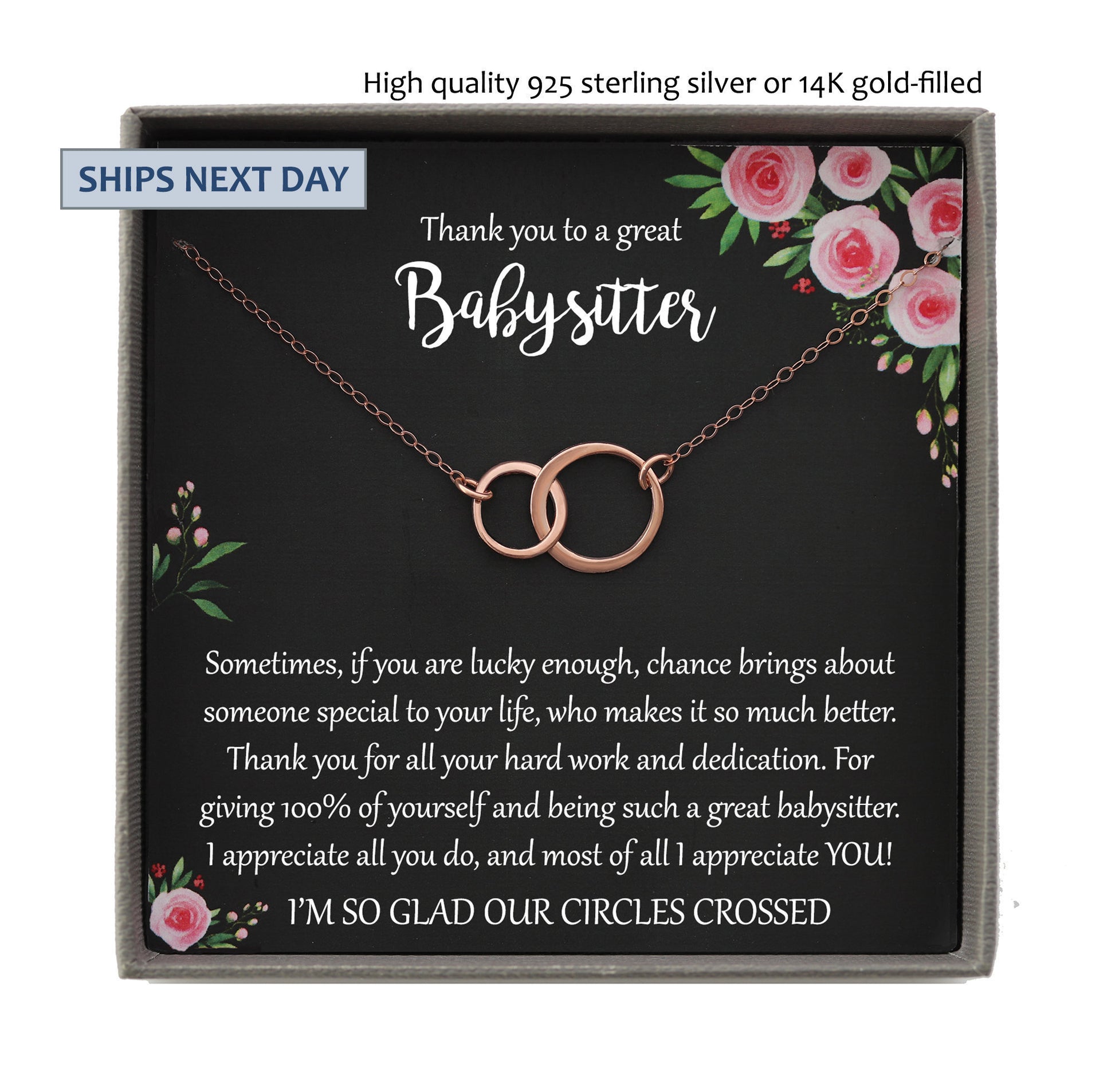 Babysitter Gift for Babysitter Christmas Gift Childminder Gift Thank you gift