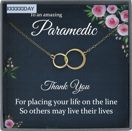 Paramedic Gift for Paramedic Thank You Gift for Paramedic Appreciation Gift, Paramedic Necklace, EMT Gift