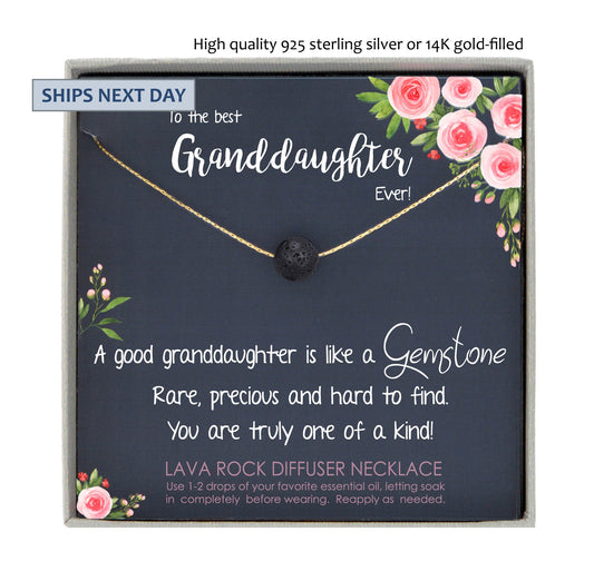 Granddaughter Gift from Grandma, Granddaughter Necklace, Granddaughter Birthday gift, Granddaughter Wedding Gift