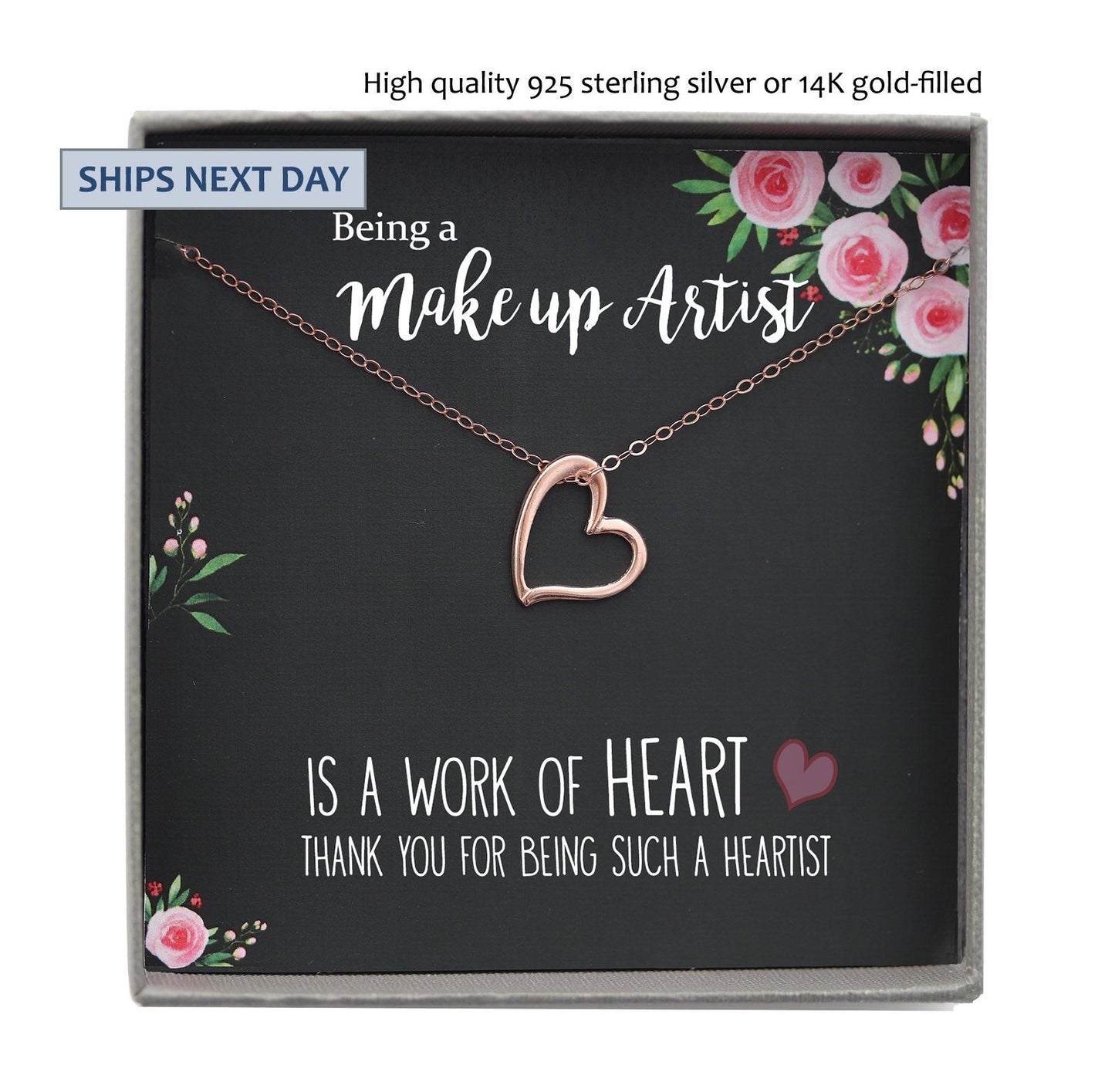 Make up Artist Gift for Makeup Artist Gift, Beautician Gift, Wedding Makeup Artist Gift Thank you from bride, thank you cards
