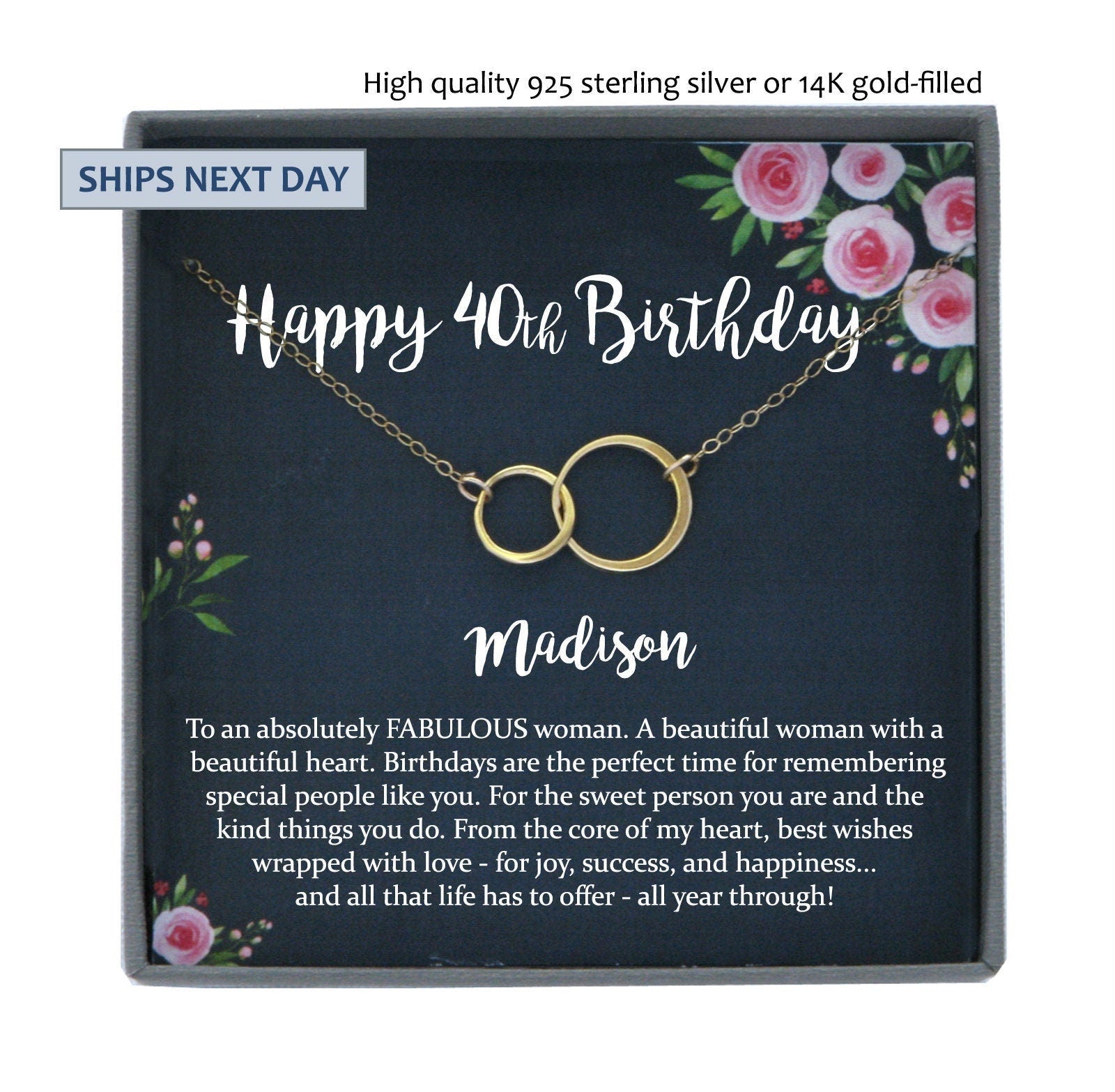 40th birthday gifts for women gift Ideas gift for 40 year old woman, 40 and fabulous