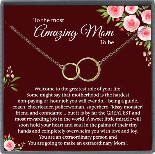 First Time Mom Gift, New Mom Gift Jewelry, Gift for New Mom Necklace, New mommy Gift for first Mother's day