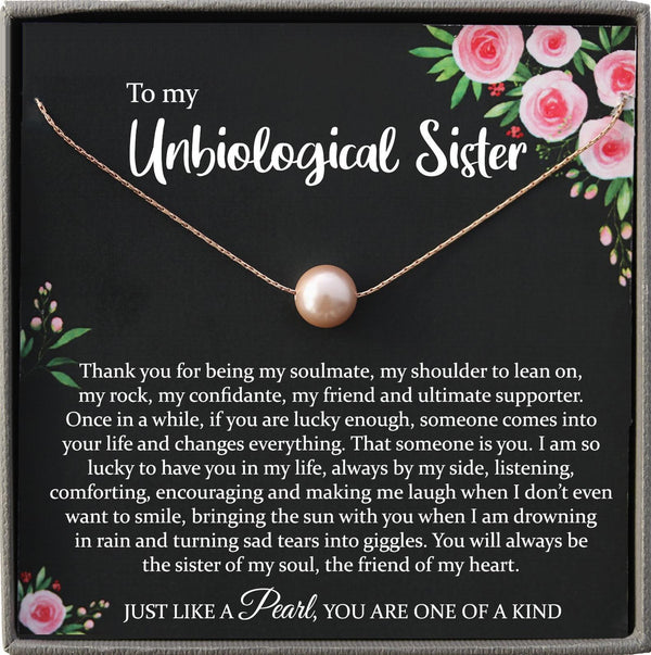 Best Friend Gifts, Unbiological Sister gift, Best Friend Necklace BFF Necklace Best Friend Gift Jewelry Friends Forever friend birthday gift
