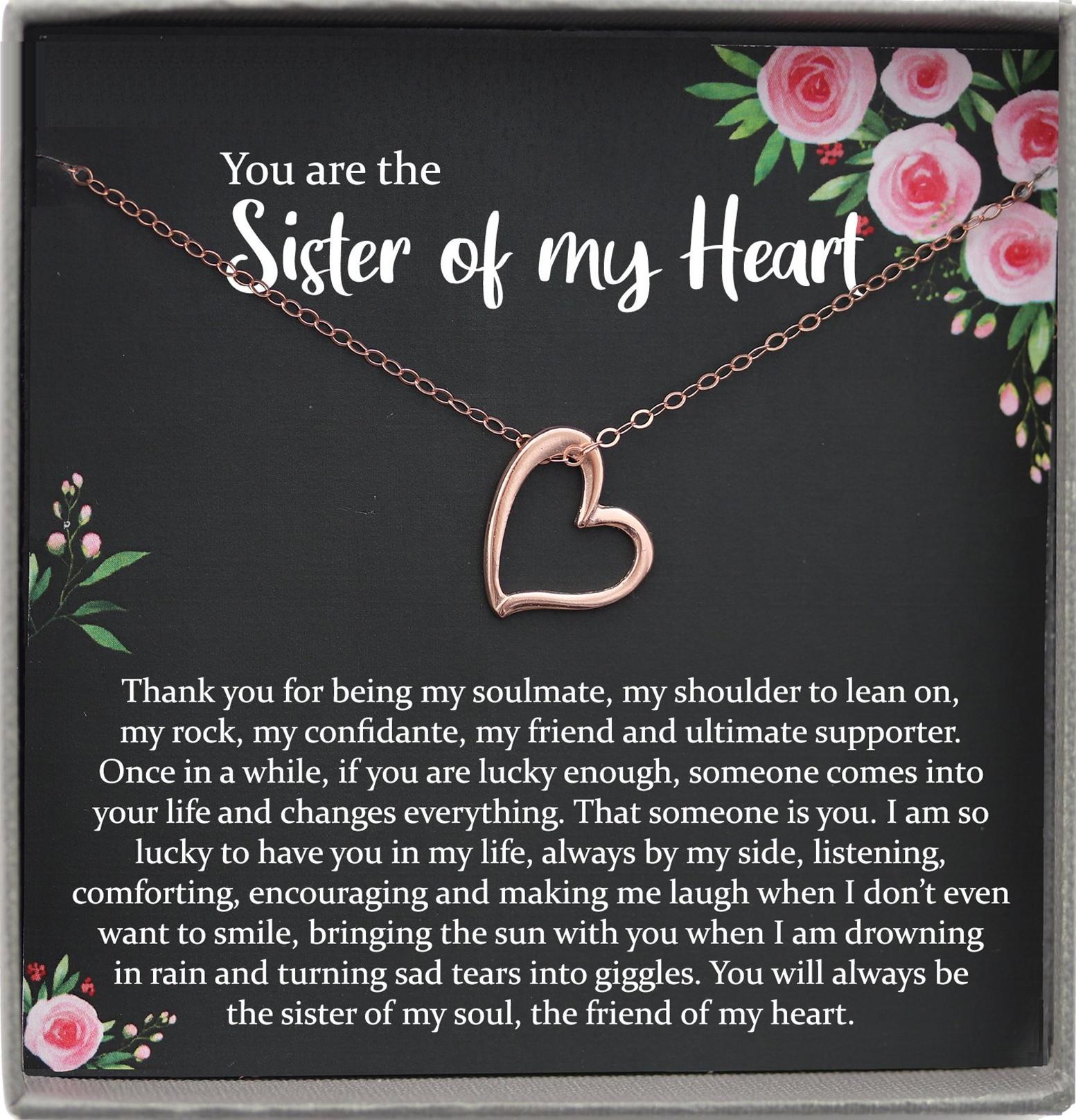 Friendship Gift Necklace,Best Friend Necklace, Jewelry Gift, Gift for Her, Best Friend Gift, BFF Gift, Gift for Women, Heart Necklace
