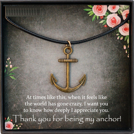 Appreciation Gifts for Men, Mens Gift Ideas, Mens Necklace, Thank You Gift for Husband, For Dad, Thank You for Being a Friend Gift for Men