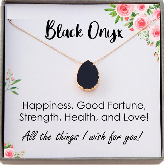 Black Onyx Necklace