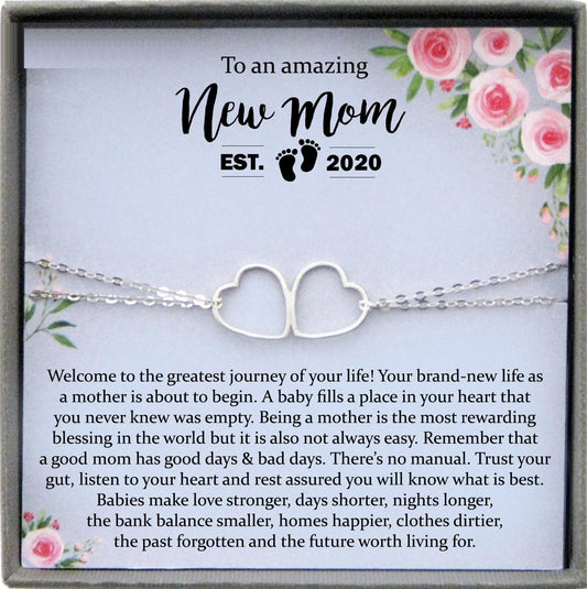 Pregnancy Gift Bracelet Baby Shower Gift for Mom to be New Mom Gift Expectant Mother Pregnant Friend