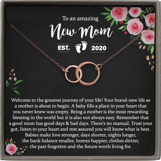 First Time Mom Gift, New Mom Gift Jewelry, Gift for New Mom Necklace, New mommy Gift for first Mother's day
