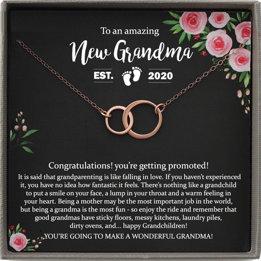 New Grandma Gift, Promoted to Grandma pregnancy reveal Gift for New Grandmother Gift for New Grandma Gifts, First Time Grandma