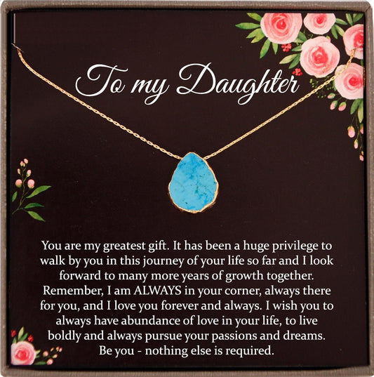 Daughter Gift from Mom to Daughter Necklace for Daughter Gift for Daughter from Mom daughter gift from dad to daughter birthday gift