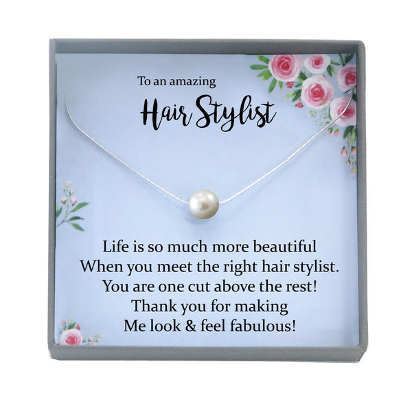 Hair Stylist Gift for Hairdresser gift for Hairstylist Thank You Gift Hair Dresser Appreciation Hair Stylist Jewelry Hairdresser Jewelry