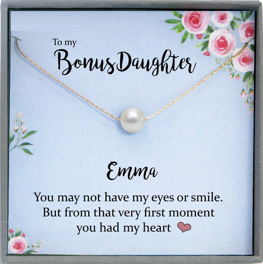 Stepdaughter Gift for Step Daughter Gift, Daughter of Bride, Daughter of Groom, Bonus Daughter Gift, Blended Family Step Daughter Birthday