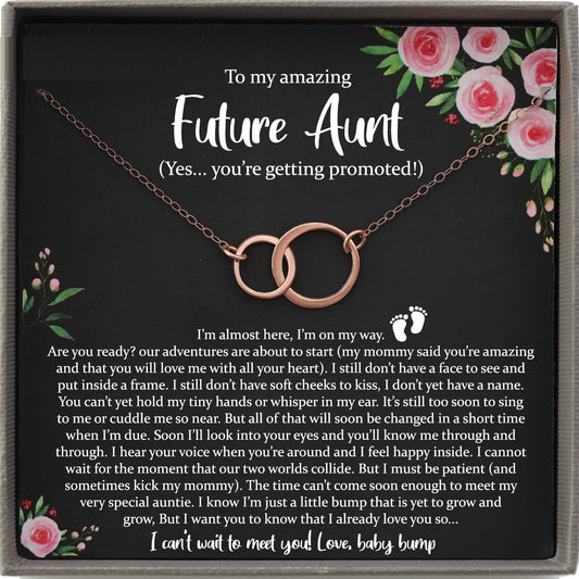 New Aunt Gift for New Auntie Gift For Soon to be Aunt Reveal to Aunt to be Gift Aunt announcement Promoted to Aunt Gift