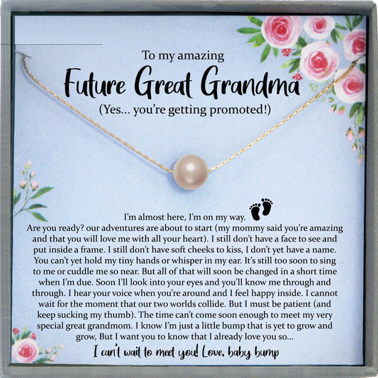 Great Grandma Gift for Great Grandma to be Pregnancy Reveal Gift for Great Grandmother, New Great Grandma gifts