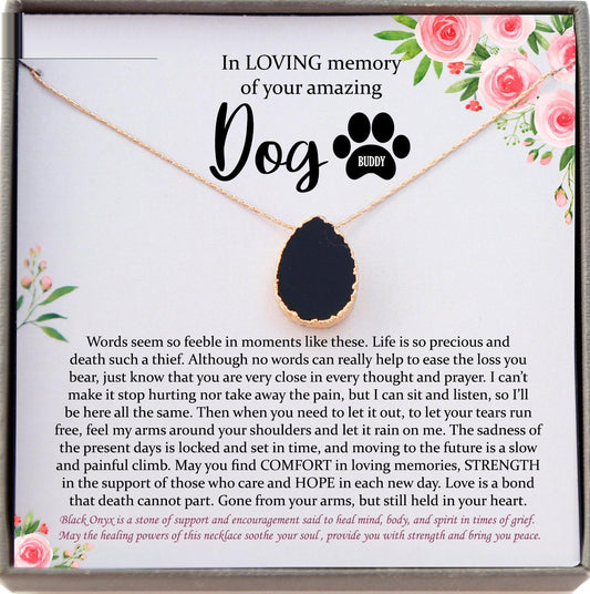 Dog Memorial Gift Pet Loss Gifts, Loss of Pet Gift, Loss of Dog gift in Memory of Dog Remembrance Gift for Loss of Dog