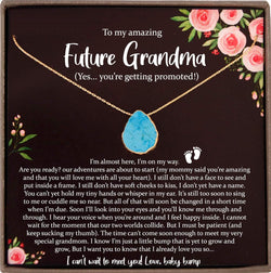 Baby Announcement Grandparent, New Grandma Gift, Promoted to Grandma Pregnancy Reveal Gift for New Grandmother Gift, First Time Grandma