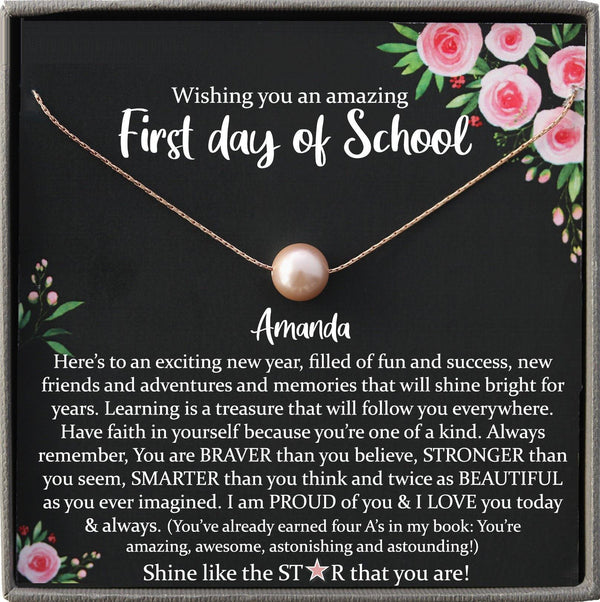 First Day of School Gift, Back to School Gift, 1st day of School Present Freshman College Gift, High School, Kindergarten, Middle, Preschool