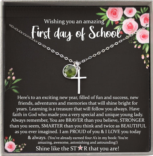 First Day of School Gift, Back to School Gift, 1st day of School Present Freshman College Gift, High School, Kindergarten, Middle, Preschool
