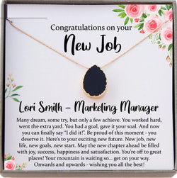 New Job Gift for Her, Congratulations Gift New Job, Colleague Leaving Gift, New Job Gifts for Woman, new job card