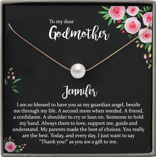 Godmother Birthday Gift for Godmother Thank you Gifts, Wedding Thank you card for Godmother