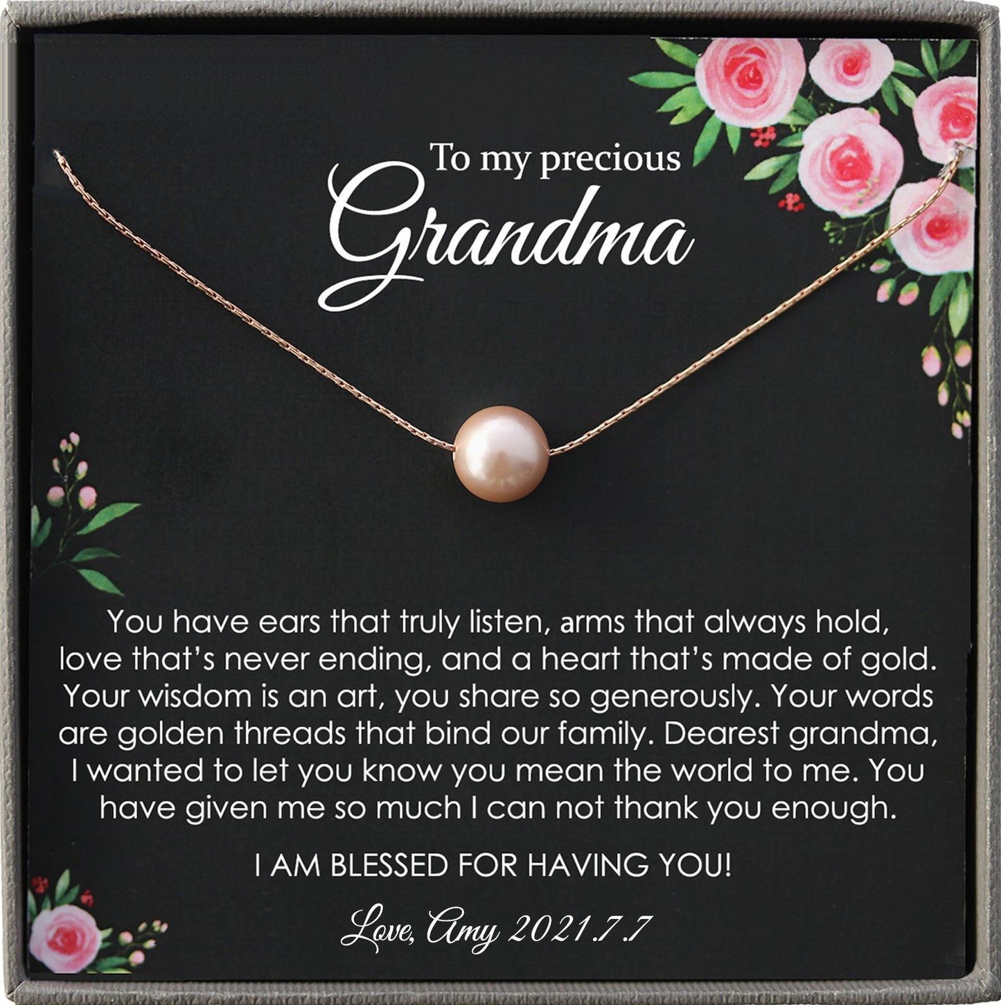 Grandmother of the Bride Gift to Grandma Wedding Gift for Grandma of the Bride Grandmother Wedding Gift Grandmother Gift from bride