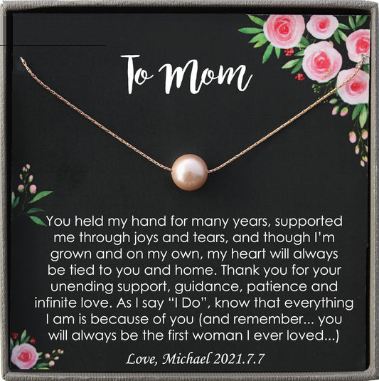 Mother of the Groom Gift from Son to Mom Gift Wedding Gift for Mom, Gift from Groom to Mother, Mom Wedding Gift from Groom to mom