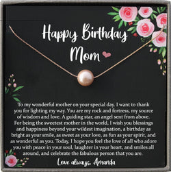 Special Mother's Birthday Card, Birthday Card for Mom from Daughter Son,  Sentimental Card for Mommy, Love You Mom