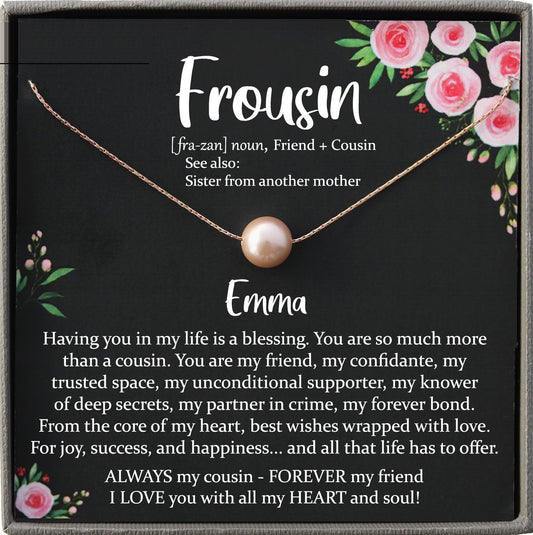 Gift for Cousin Gifts, Cousin Necklace, Cousin wedding gifts for Cousins gift Idea, Cousin Best Friend Cousin Birthday Gift