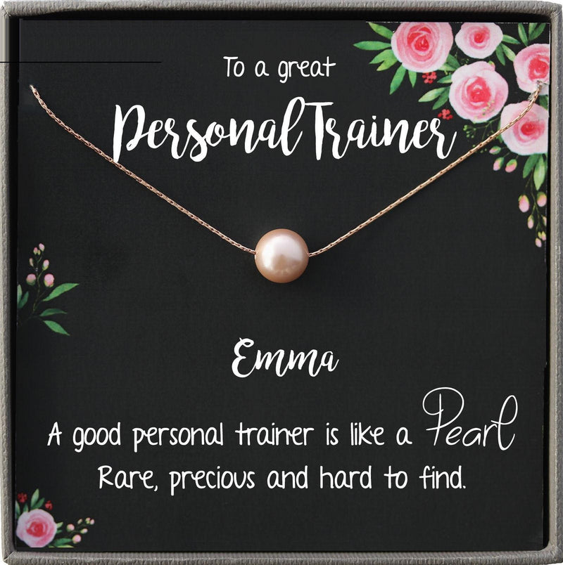Personal Trainer Gifts, Fitness Coach Gift, Fitness Trainer Gift Necklace