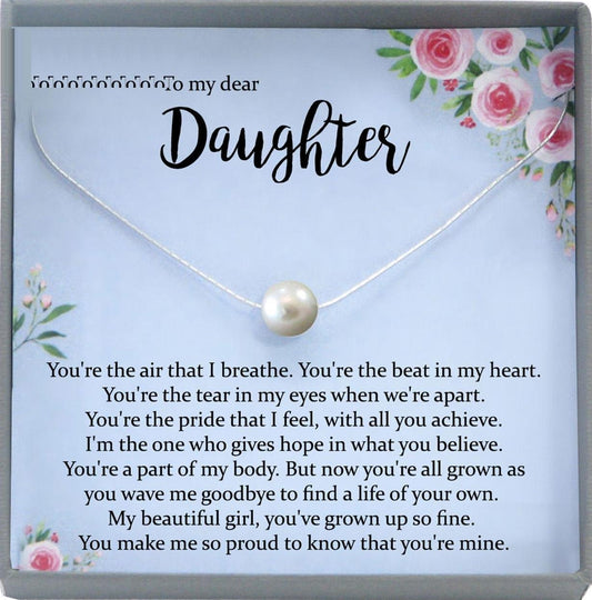 Daughter Necklace for Daughter Gift for Daughter Birthday Gift to Daughter from Mom to Daughter