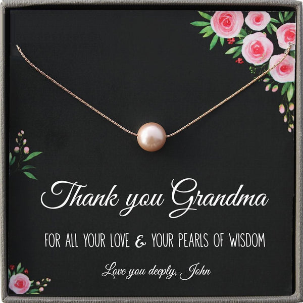 Grandma's pearls of wisdom necklace top