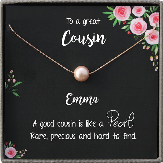 Gift for Cousin Gifts, Cousin Necklace, Cousin wedding gifts for Cousins gift Idea, Cousin Best Friend Cousin Birthday Gift