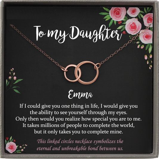 Daughter Gift from Mom to Daughter Necklace for Daughter Gift for Daughter from Mom daughter gift from dad to daughter birthday gift